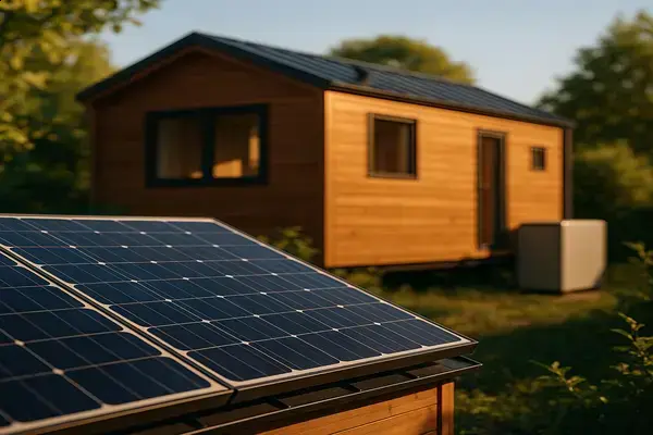 Energia Solar Compacta para Tiny Houses com Baixo Consumo