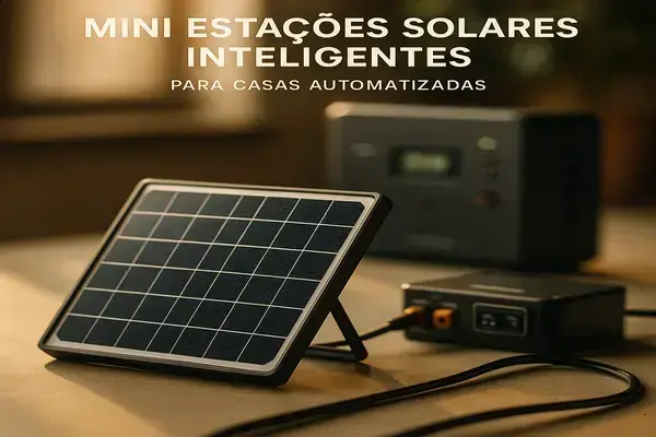Mini Estações Solares Inteligentes para Casas Automatizadas
