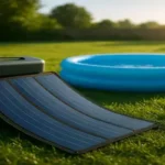 Aquecedores Solares Portáteis para Piscinas Infláveis Pequenas