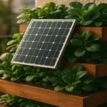 Como Alimentar Hortas Verticais com Energia Solar Compacta